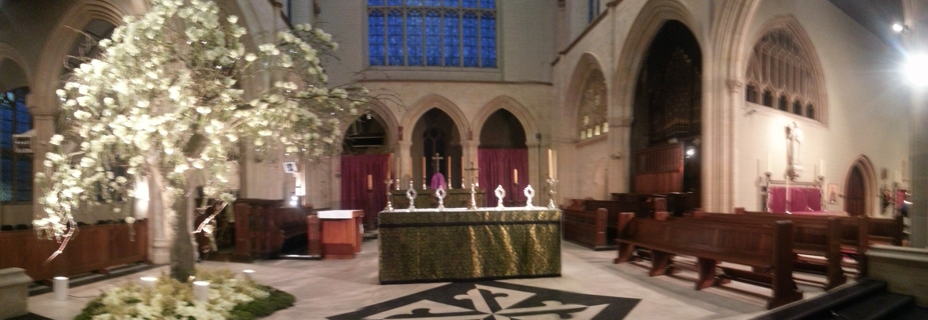 the altar