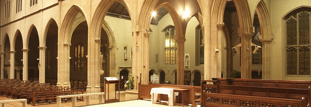 Looking out from the Sacristy
