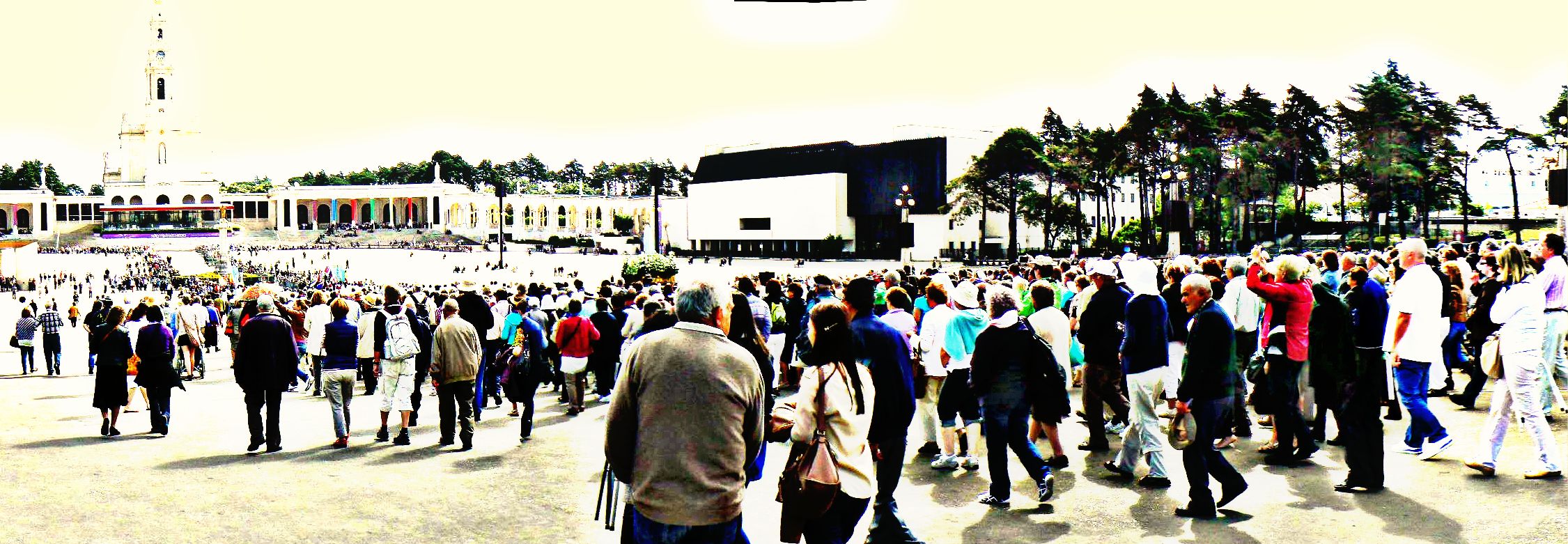 people on pilgrimage
