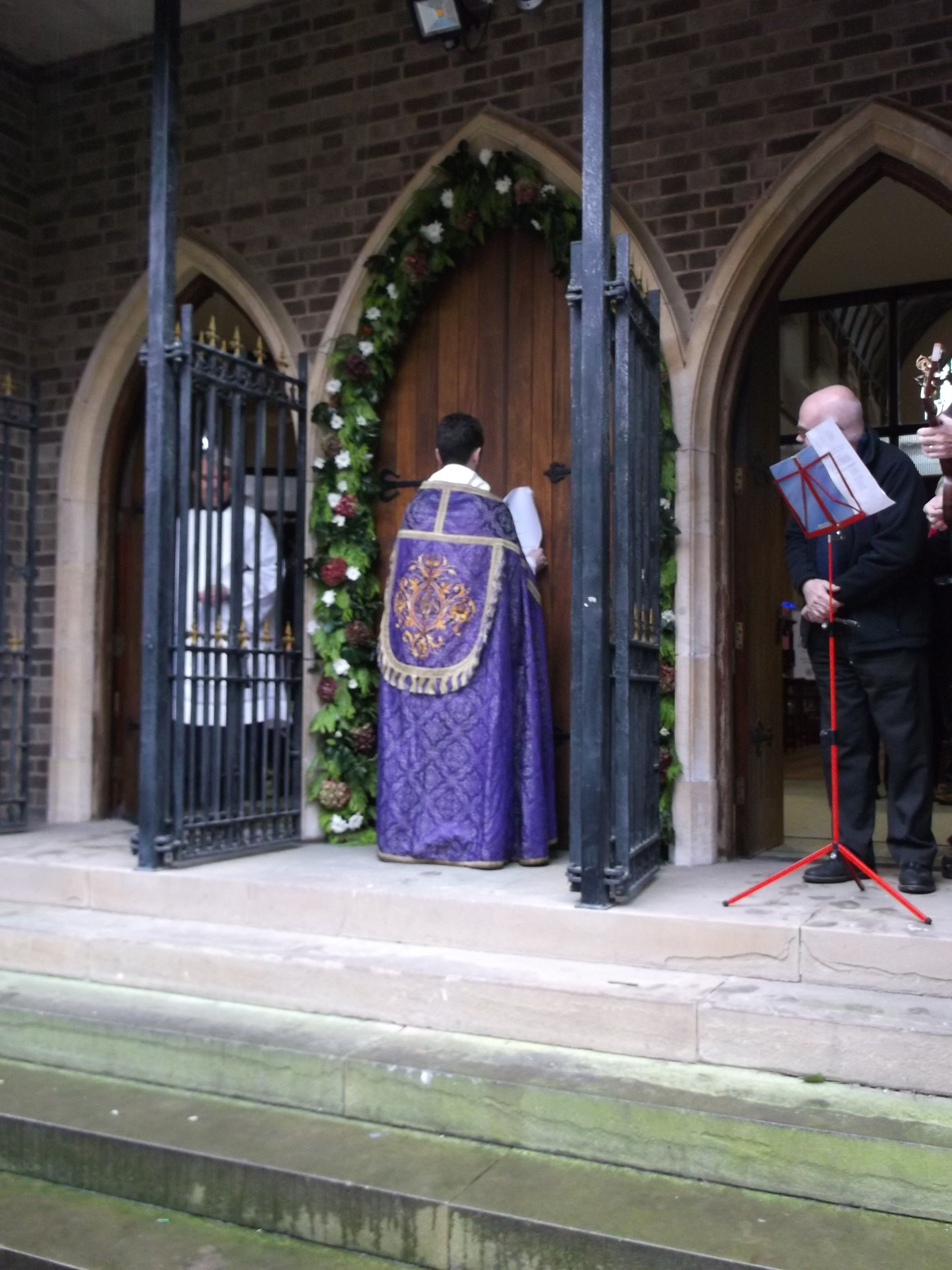 unsealing the door